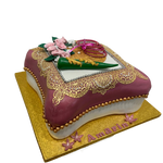 MEHNDI CONE PILLOW CAKE