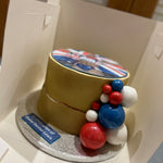 CUSTOM GOLD MEDALIST CAKE