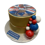 CUSTOM GOLD MEDALIST CAKE