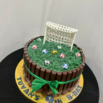 KIT KAT THEME FOOTBALL CAKE