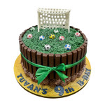 KIT KAT THEME FOOTBALL CAKE