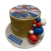 CUSTOM GOLD MEDALIST CAKE