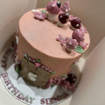 PINK WOODLAND CAKE