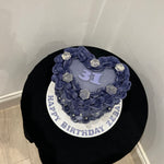 LILAC CRYSTAL HEART CAKE