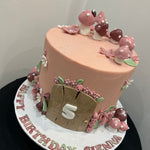 PINK WOODLAND CAKE
