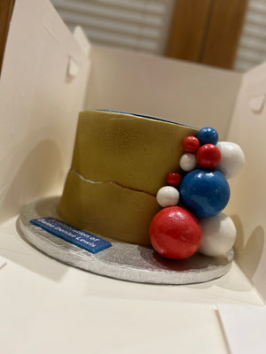 CUSTOM GOLD MEDALIST CAKE