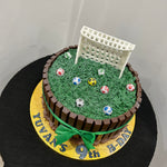 KIT KAT THEME FOOTBALL CAKE