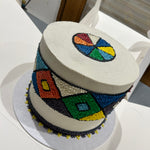 COLOUR CANVAS CAKE