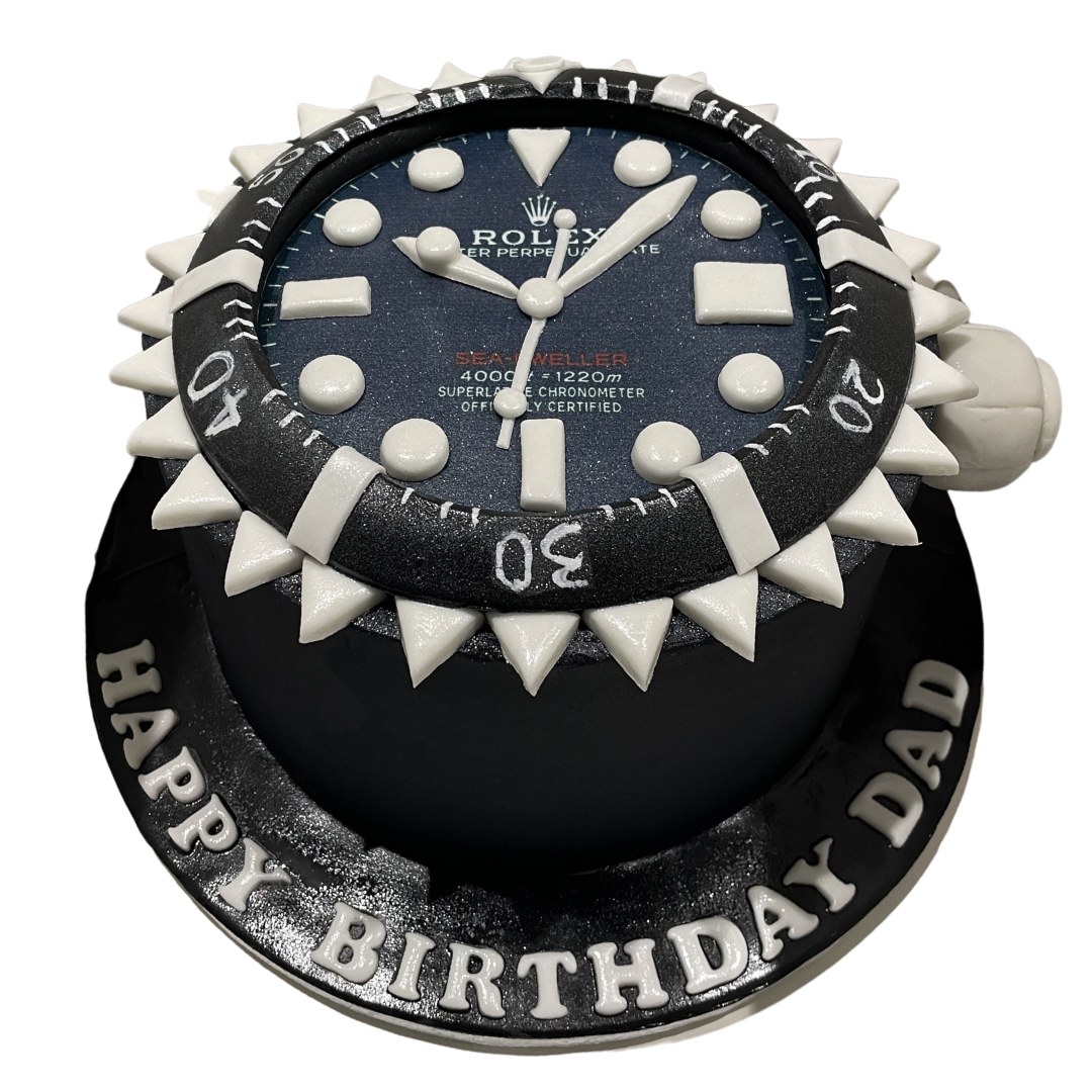 LUXURY DESIGNER WATCH THEMED CAKE
