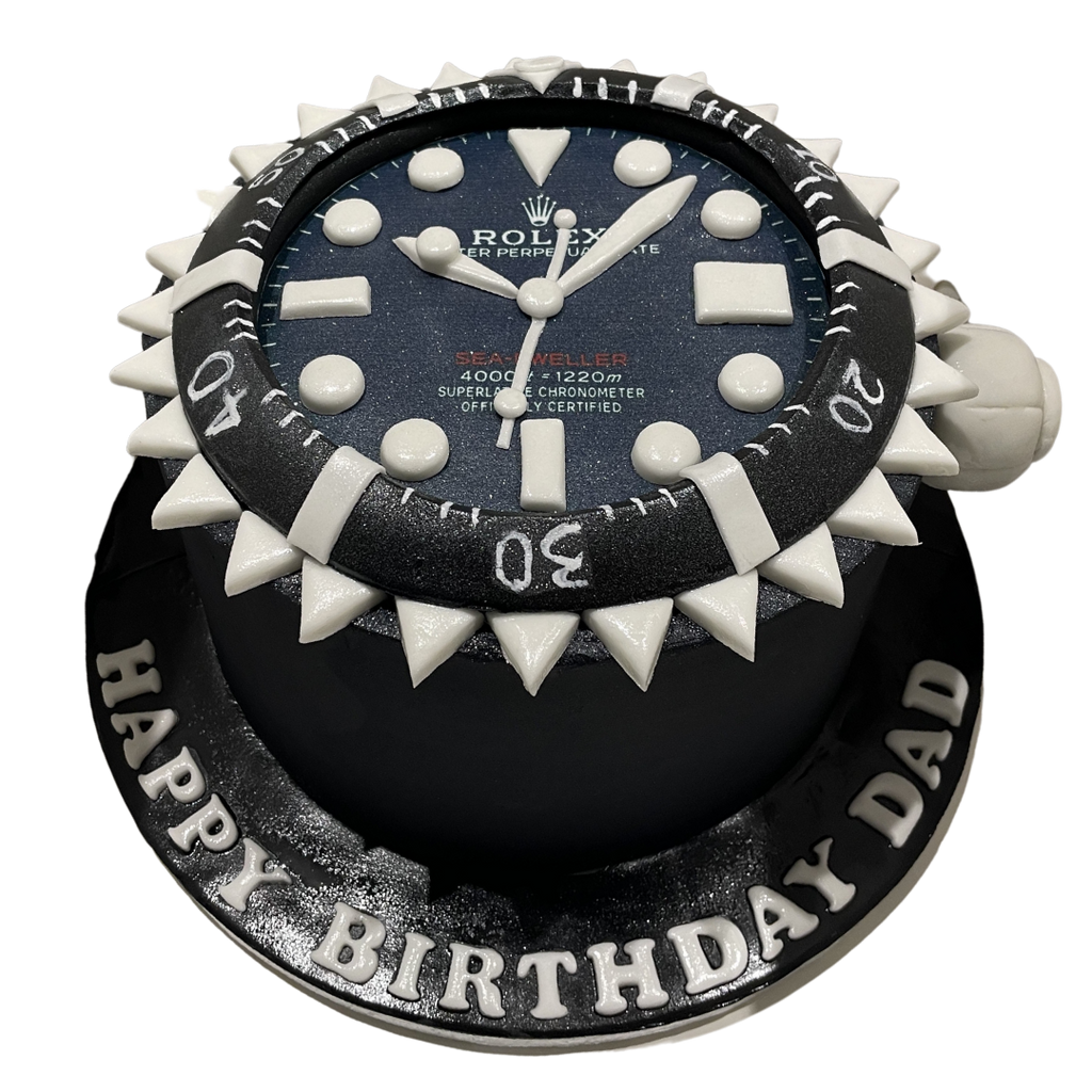 LUXURY DESIGNER WATCH THEMED CAKE