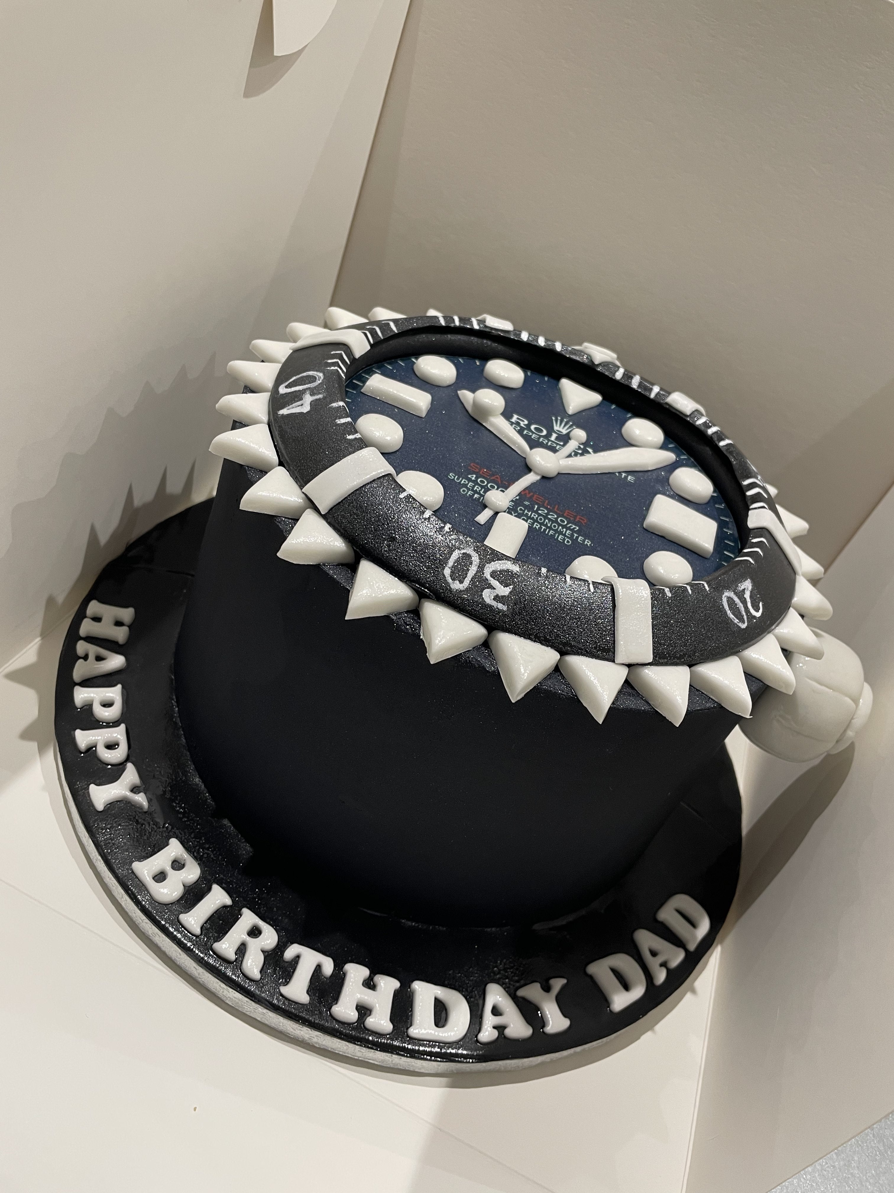 LUXURY DESIGNER WATCH THEMED CAKE