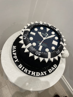 LUXURY DESIGNER WATCH THEMED CAKE