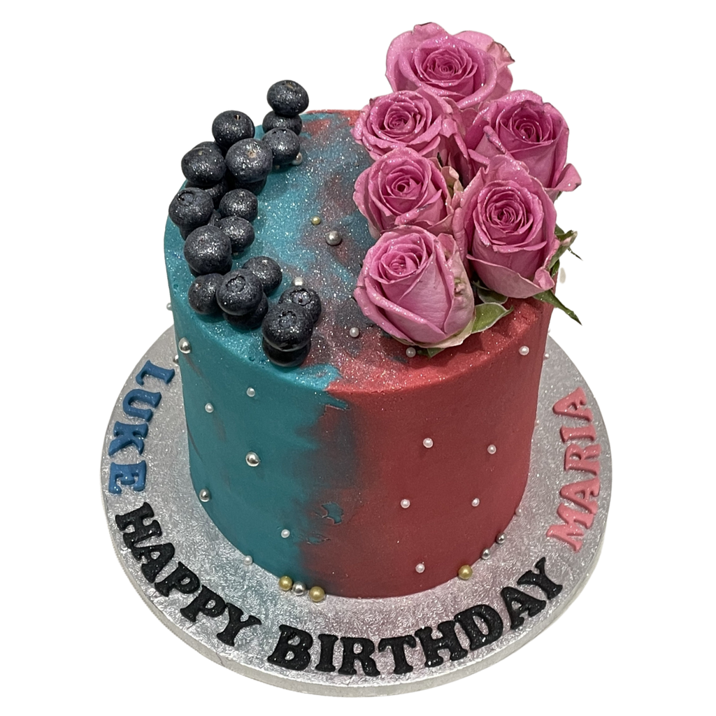AZURE PINK BERRY CAKE