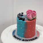 AZURE PINK BERRY CAKE