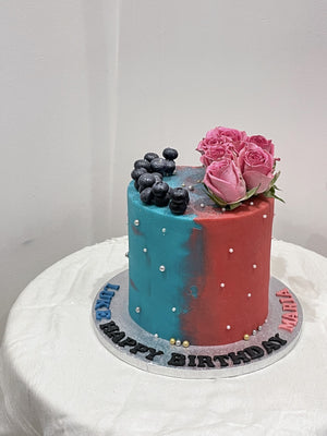 AZURE PINK BERRY CAKE