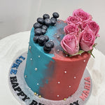 AZURE PINK BERRY CAKE