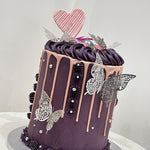 BUTTERFLY ELEGANCE OCCASION CAKE