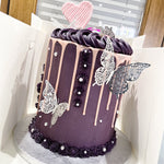 BUTTERFLY ELEGANCE OCCASION CAKE