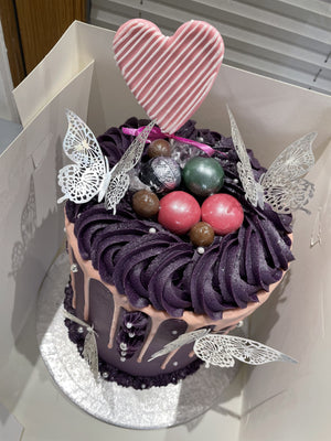 BUTTERFLY ELEGANCE OCCASION CAKE