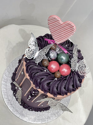 BUTTERFLY ELEGANCE OCCASION CAKE