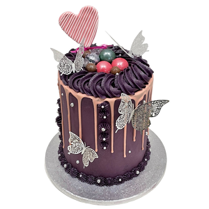 BUTTERFLY ELEGANCE OCCASION CAKE