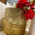 PURE GOLD FLORAL CAKE