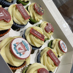 FOOTBALL THEMED CUPCAKES