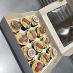 FOOTBALL THEMED CUPCAKES