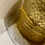 PURE GOLD FLORAL CAKE