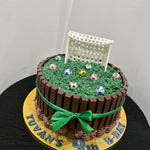 KIT KAT THEME FOOTBALL CAKE