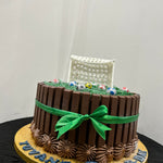 KIT KAT THEME FOOTBALL CAKE