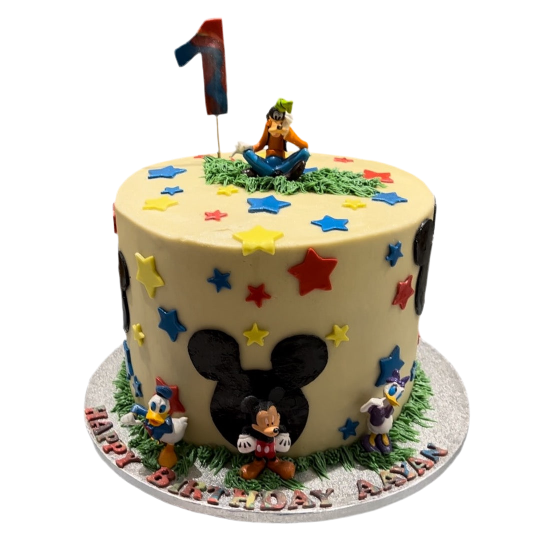 DISNEY MICKEY AND FRIENDS CAKE