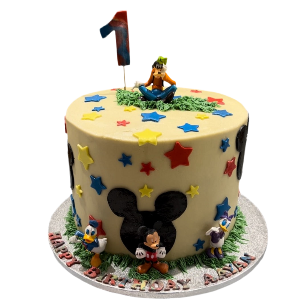 DISNEY MICKEY AND FRIENDS CAKE