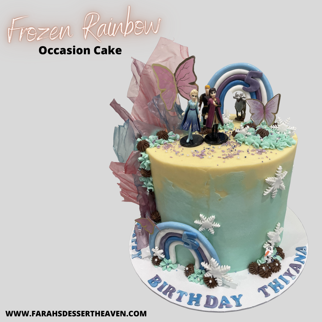 PRINCESS RAINBOW OCCASION CAKE