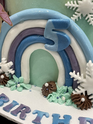 PRINCESS RAINBOW OCCASION CAKE