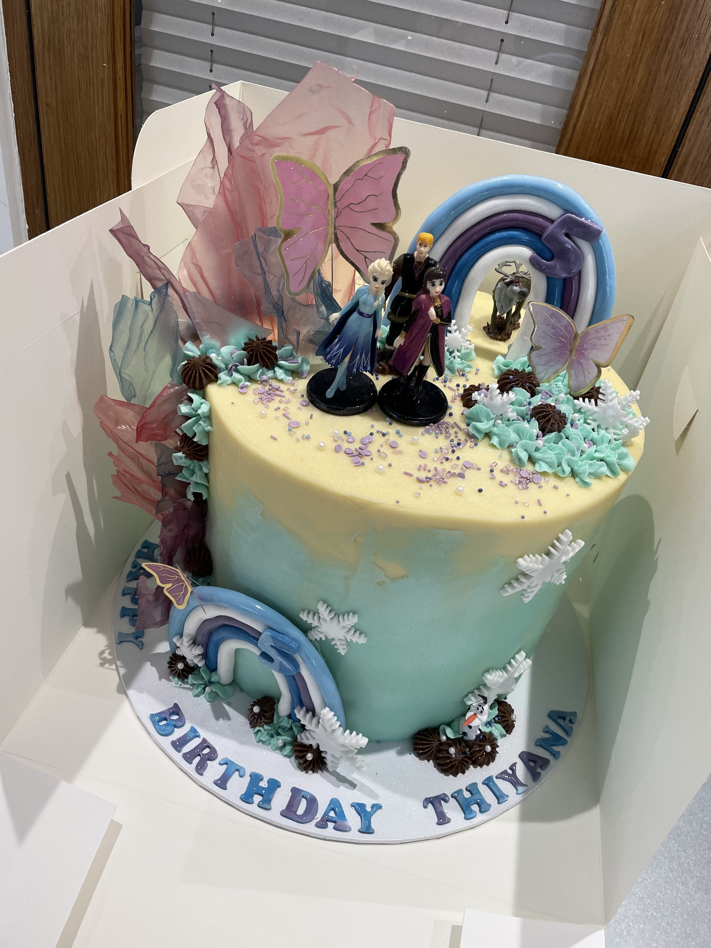 PRINCESS RAINBOW OCCASION CAKE