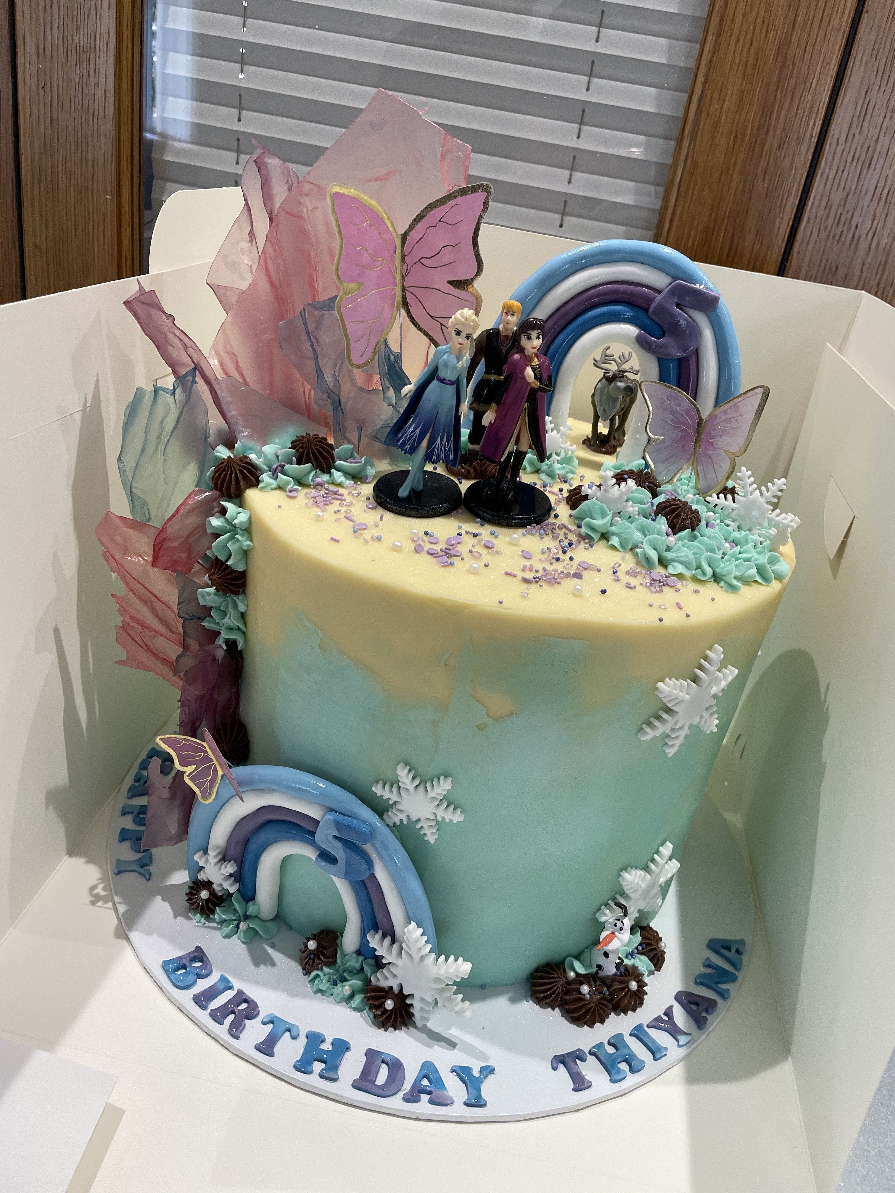 PRINCESS RAINBOW OCCASION CAKE