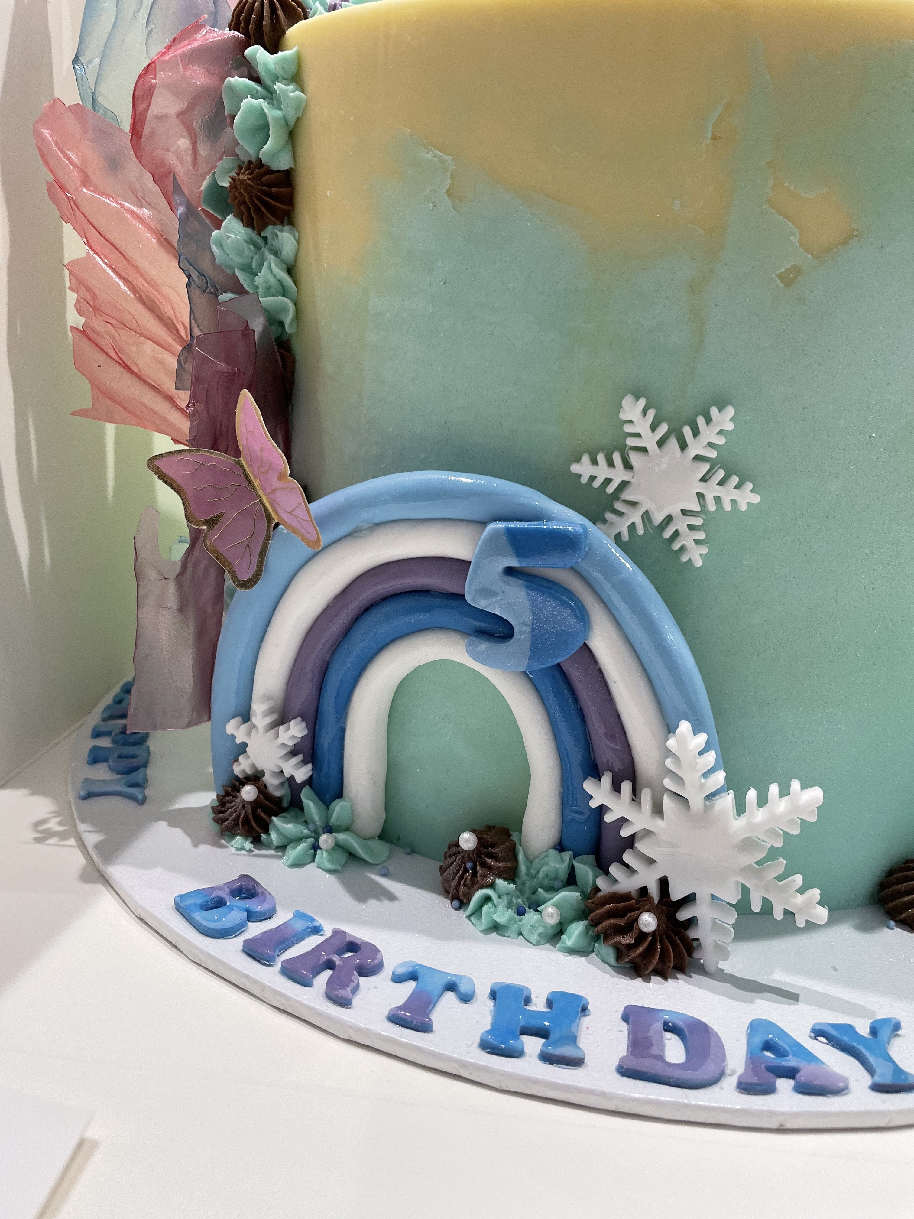 PRINCESS RAINBOW OCCASION CAKE