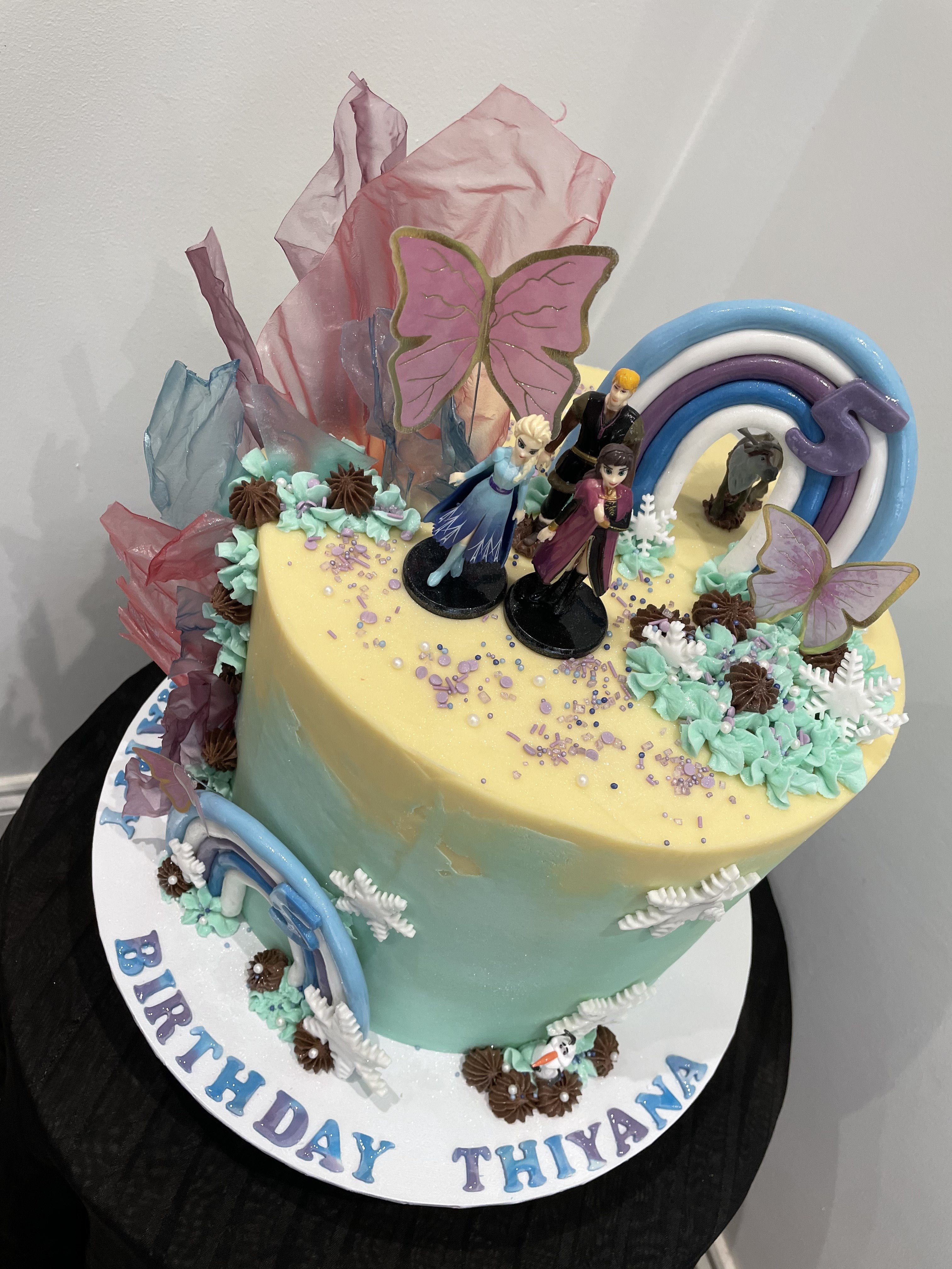 PRINCESS RAINBOW OCCASION CAKE