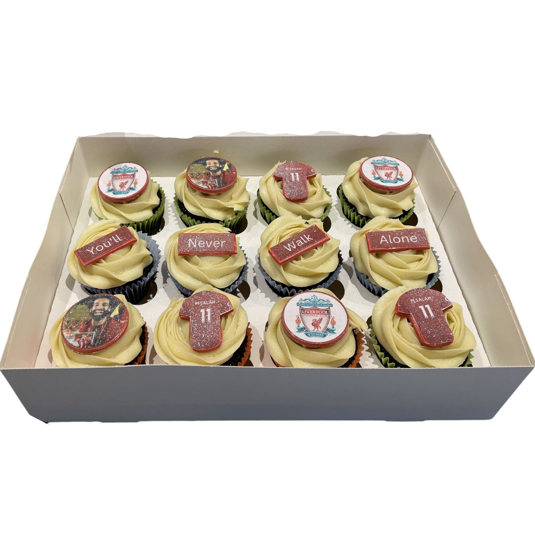FOOTBALL THEMED CUPCAKES