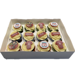 FOOTBALL THEMED CUPCAKES