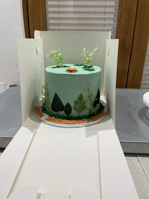 NATURE THEMED FRESH CREAM CAKE