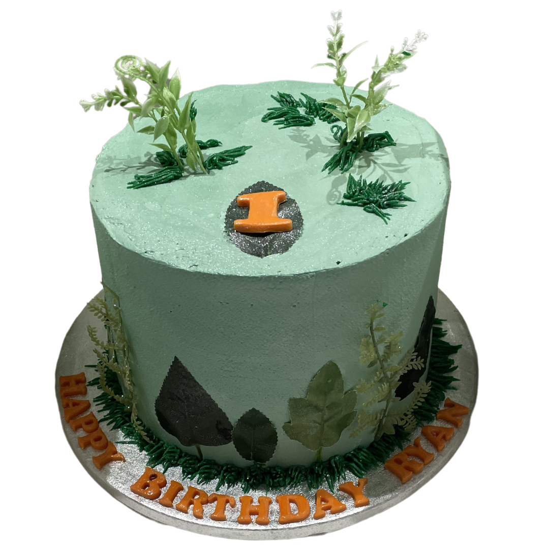 NATURE THEMED FRESH CREAM CAKE