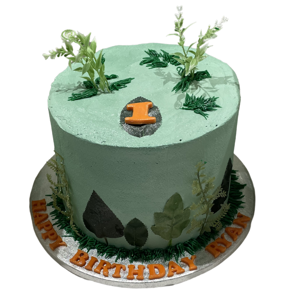 NATURE THEMED FRESH CREAM CAKE