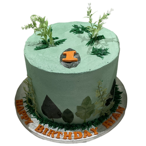 NATURE THEMED FRESH CREAM CAKE