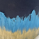 NAVY FLAME OCCASION CAKE