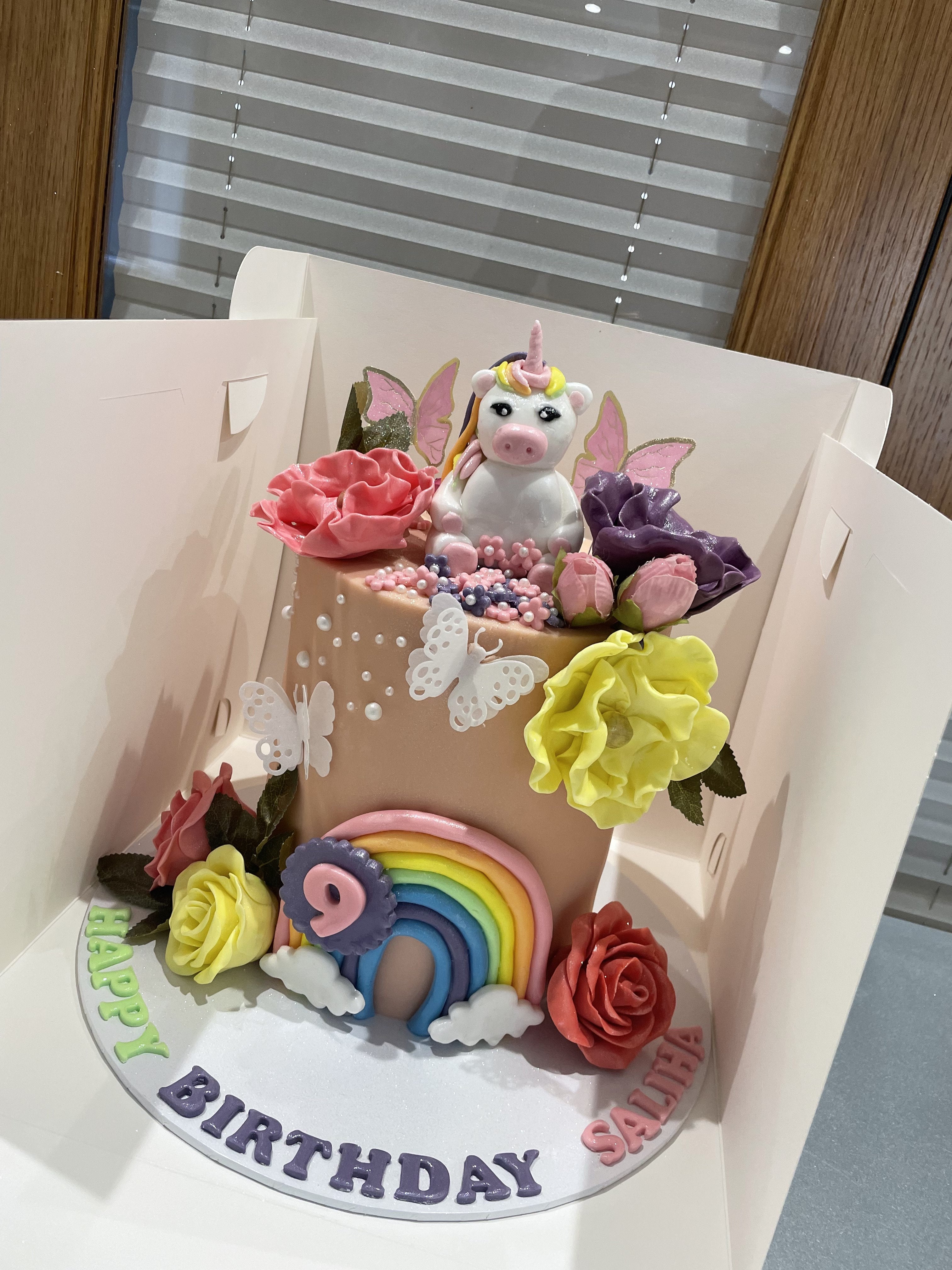 UNICORN RAINBOW OCCASION CAKE