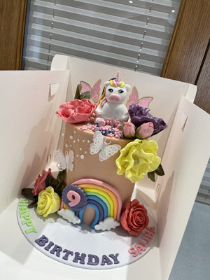 UNICORN RAINBOW OCCASION CAKE