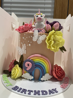 UNICORN RAINBOW OCCASION CAKE