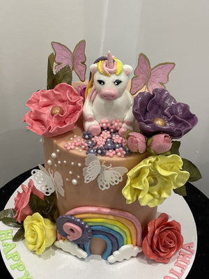UNICORN RAINBOW OCCASION CAKE